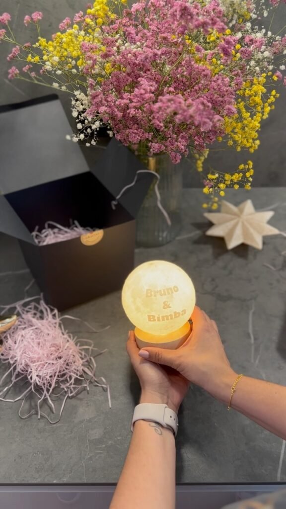 K-Luna Lámpara Personalizada