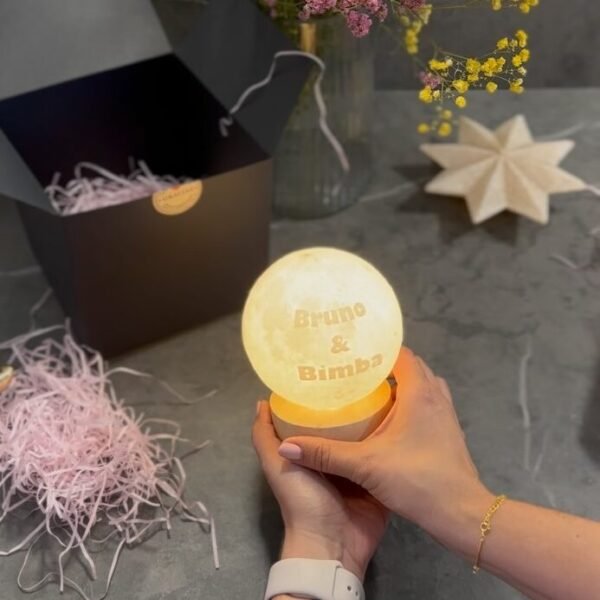 K-Luna Lámpara Personalizada